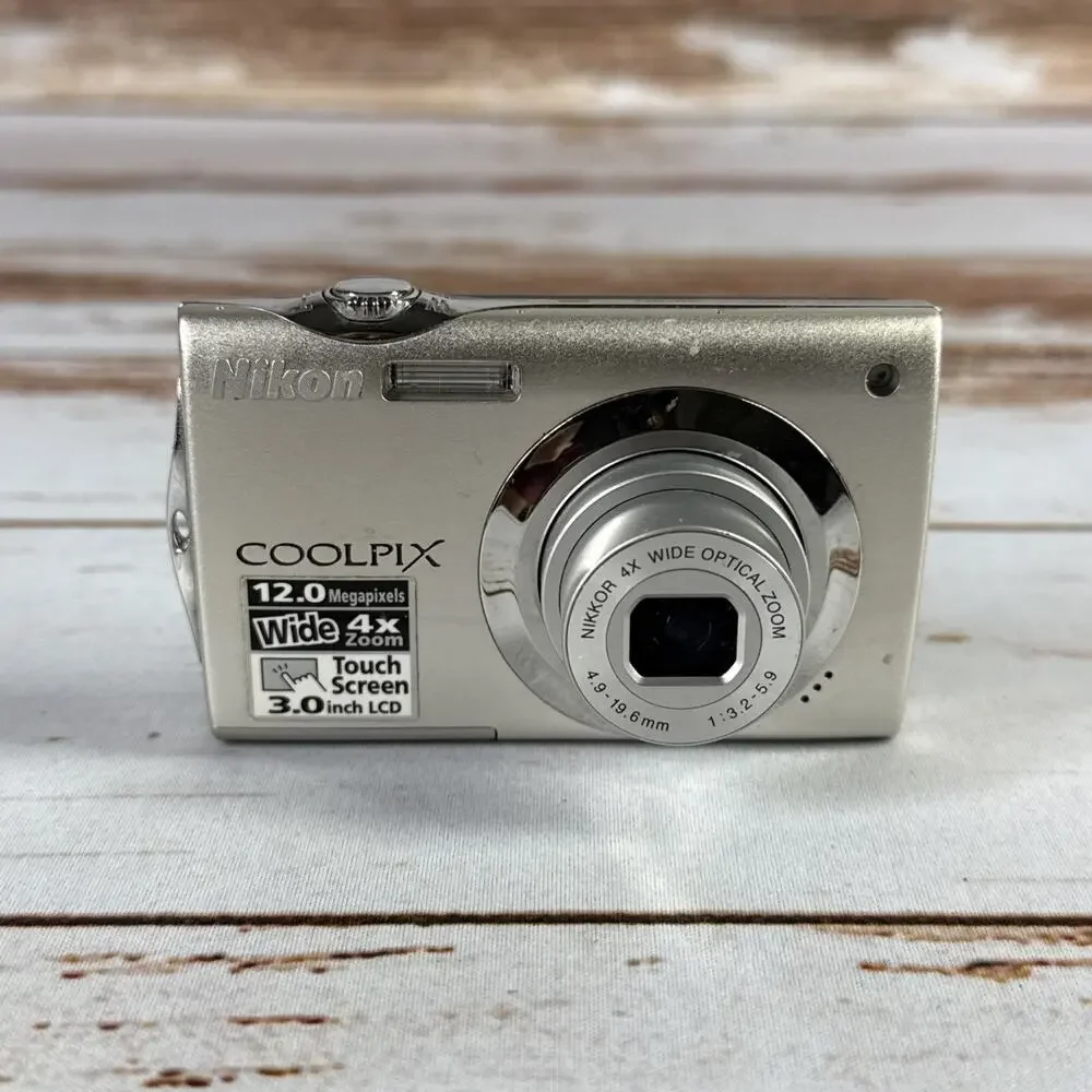 Nikon Coolpix Silver Digital Camera